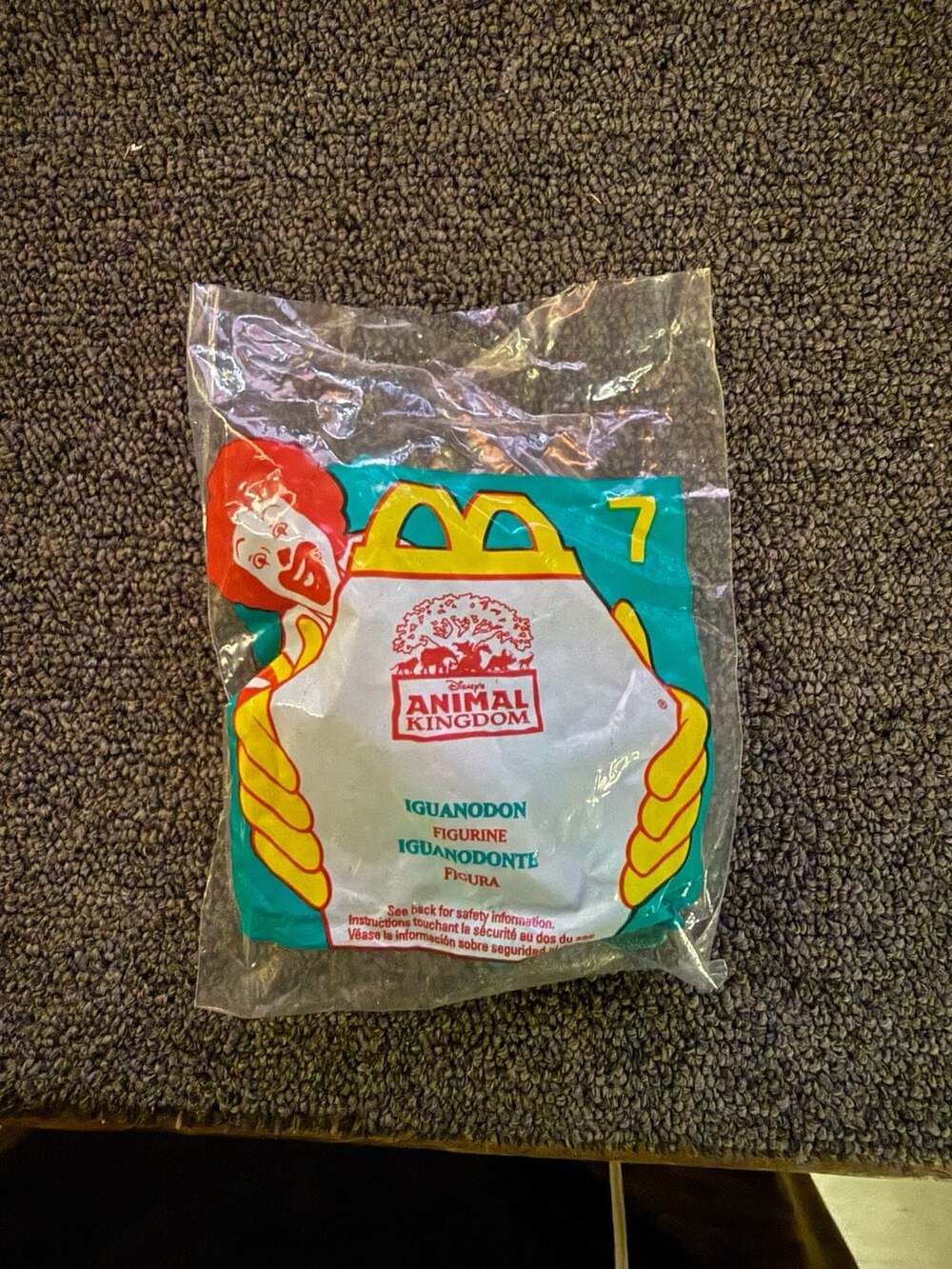 1998 McDonald's Happy Meal Disney's Animal Kingdom #7 Iguanodon Figurine